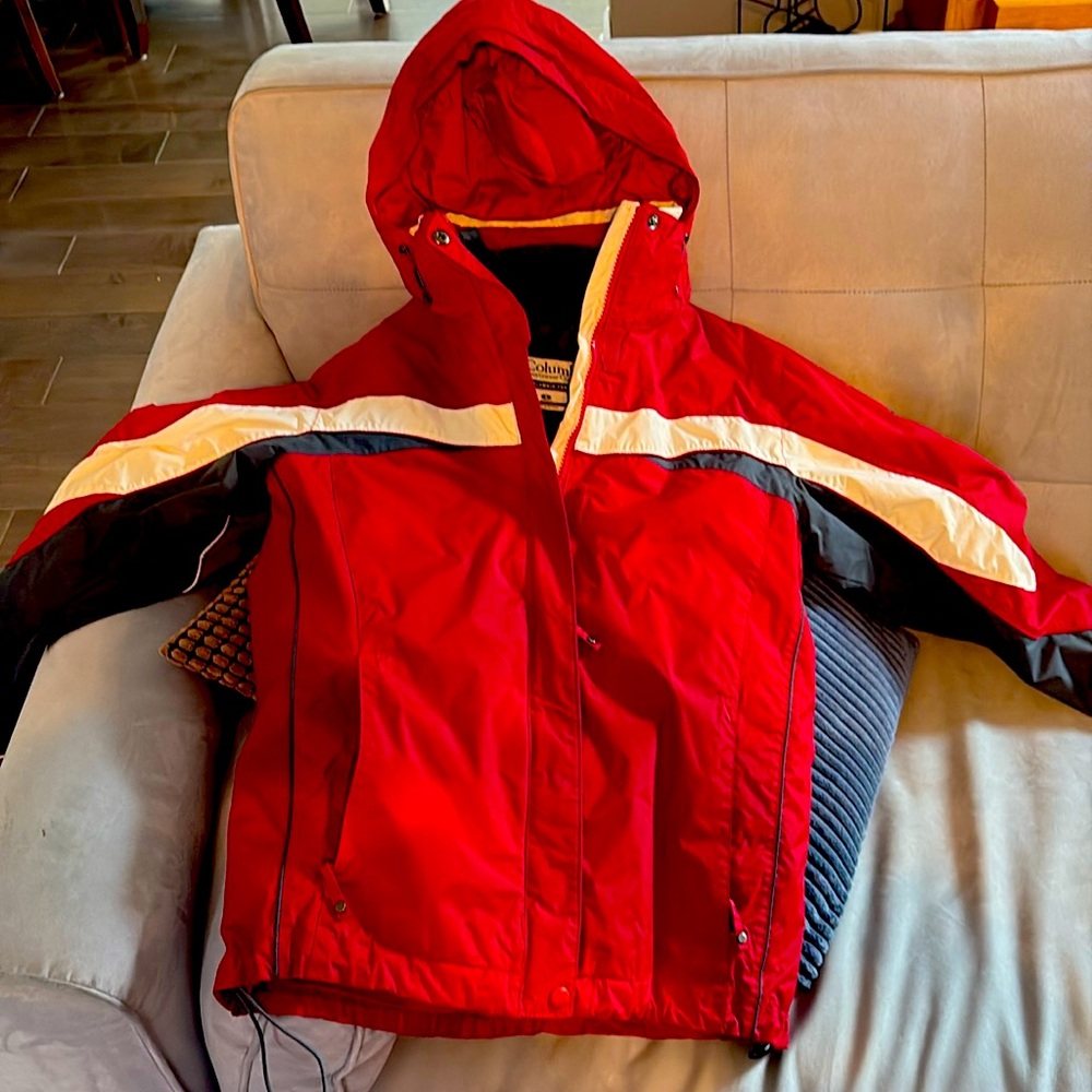 Columbia Women's Size S Interchange Zip Out Liner Hooded Winter Jacket